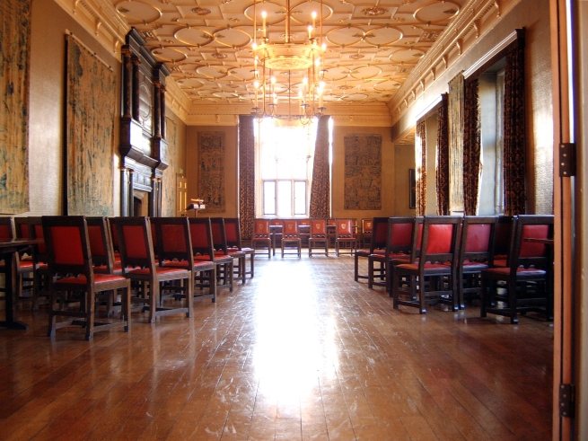 The beautiful room where Dr Porter's lecture took place (image courtesy of Nicholas Jackson on Wikimedia Commons)