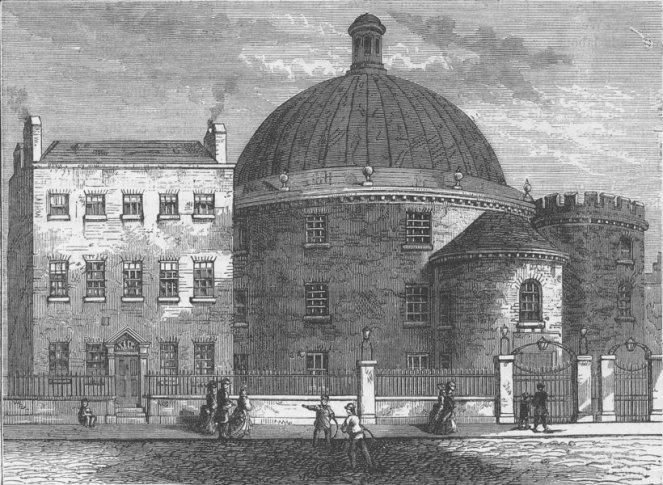 Spa Fields Chapel, as seen in Walter Thornbury's Old and New London: Volume 2